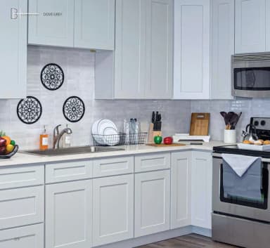 Dove Grey Cabinets