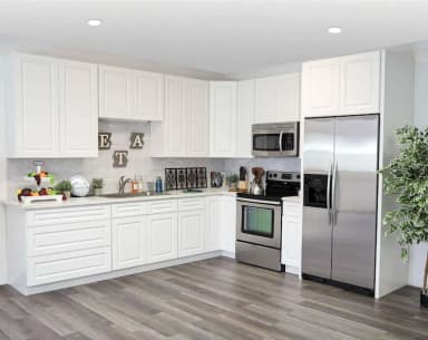 Glacier White Cabinets